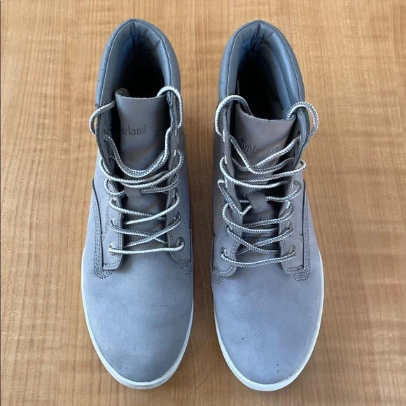 Timberland Leather Ankle Sneaker Boots Womens Size 8 - Picture 3 of 12